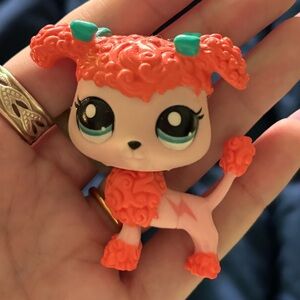 Orange and Pink Small Pet Toy
